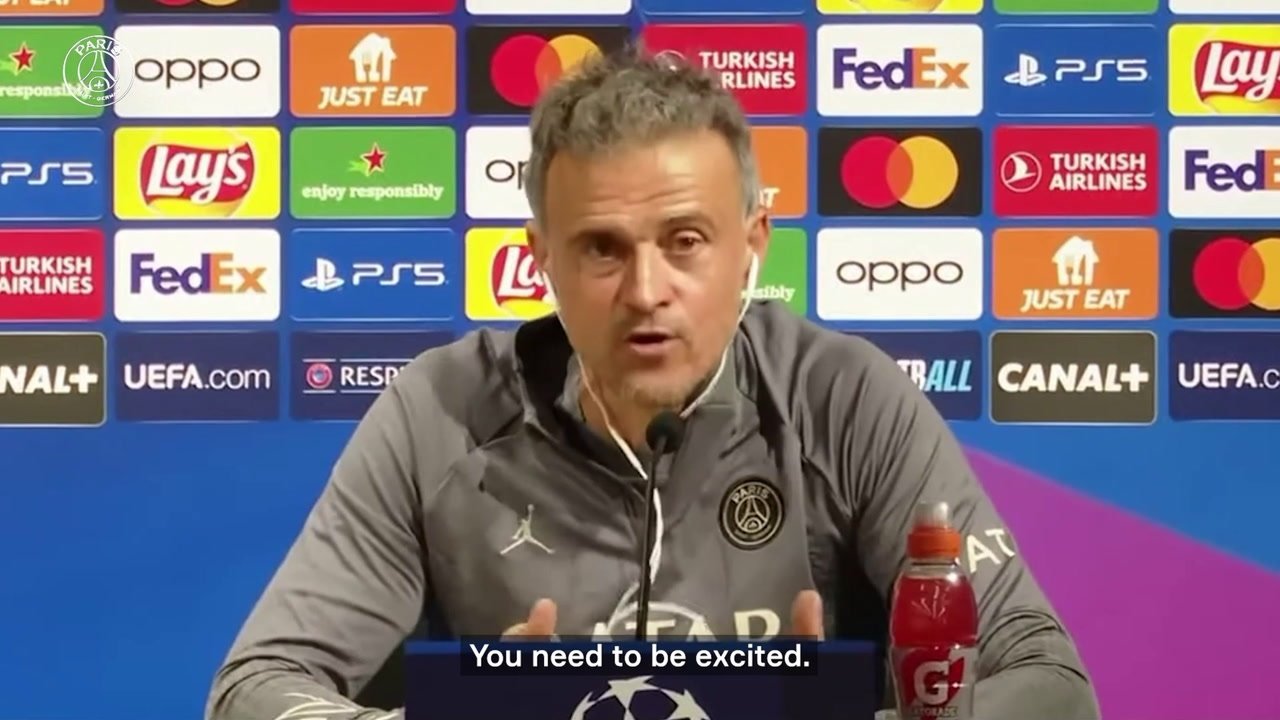 VIDEO: Luis Enrique on PSG's obsession to lift its first UCL trophy