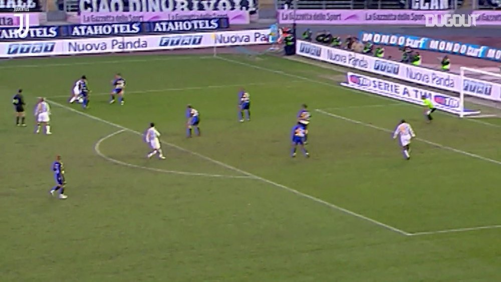 I migliori gol casalinghi della Juventus contro il Parma. Dugout
