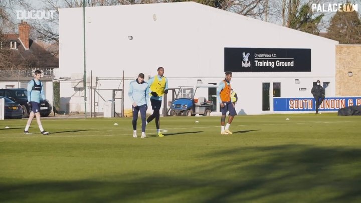 VIDEO: Best of Mateta in first Palace training
