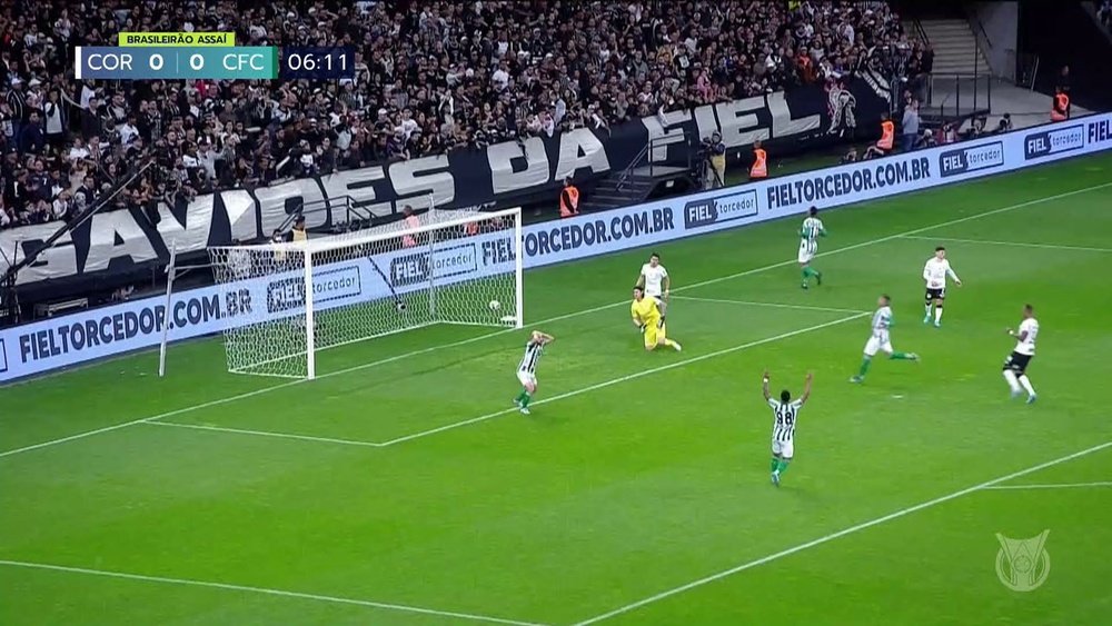 Corinthians defeated Coritiba in the Brazilian league. DUGOUT