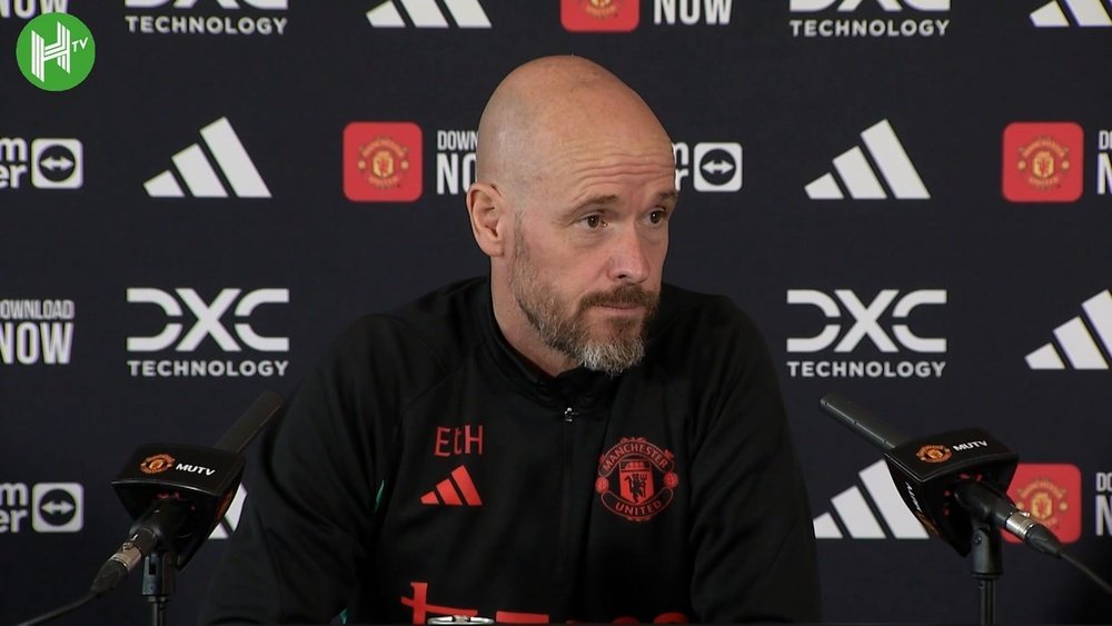 Erik ten Hag shared news on injured players. DUGOUT