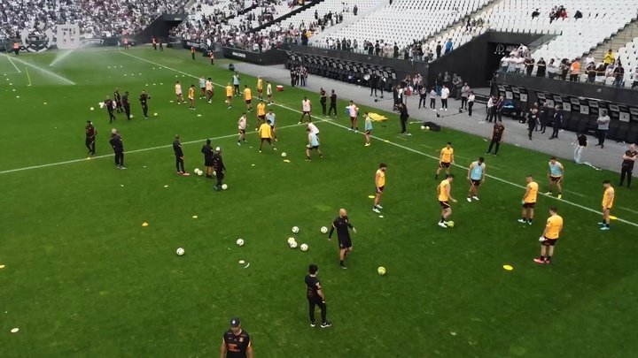 Corinthians faz treino aberto de olho na decisão da Copa do Brasil