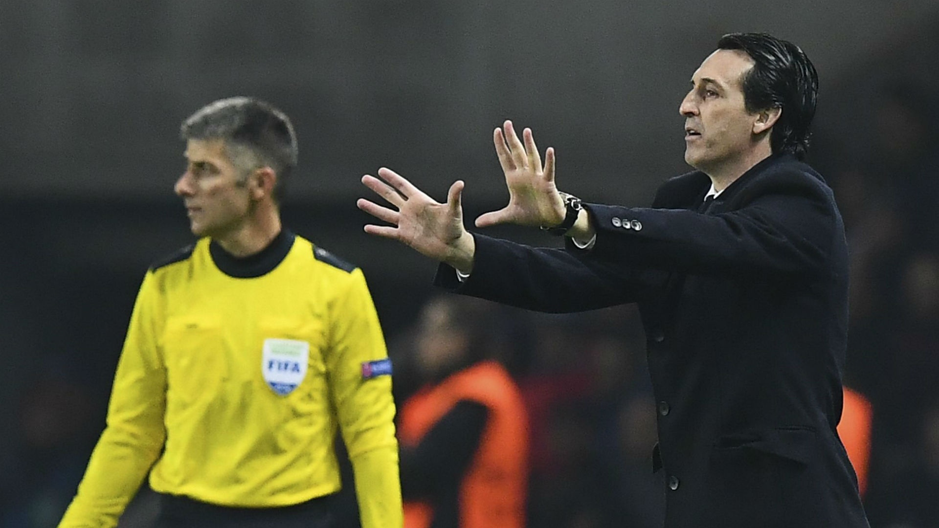Unai Emery en Ligue des champions contre Ludogorets. Goal