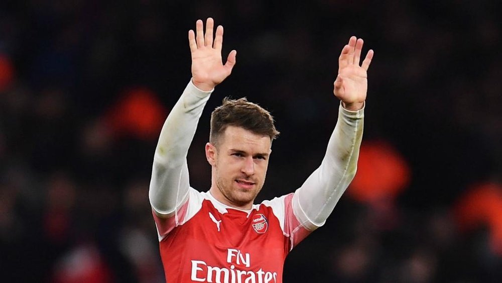 Aaron Ramsey will not be fit to play for Arsenal again. GOAL