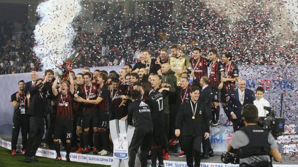 The Italian Super Cup final is to be played in the Middle East in January. GOAL
