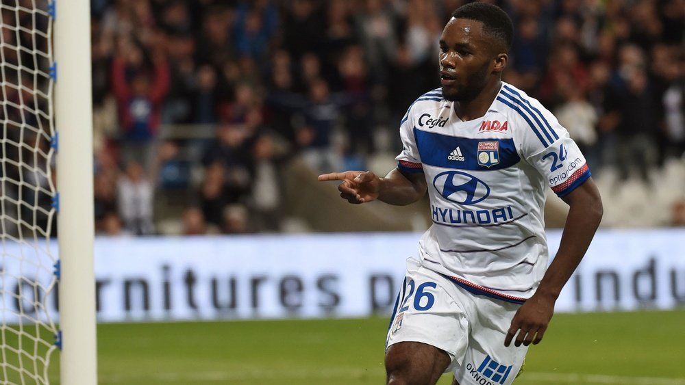 Aldo Kalulu n'a pas souvent porté le maillot de l'Olympique lyonnais cette saison. Goal