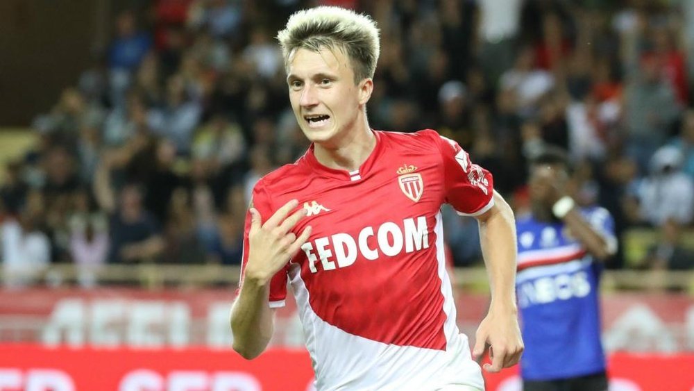 Aleksandr Golovin prolonge à l'ASM jusqu'en 2024. AFP