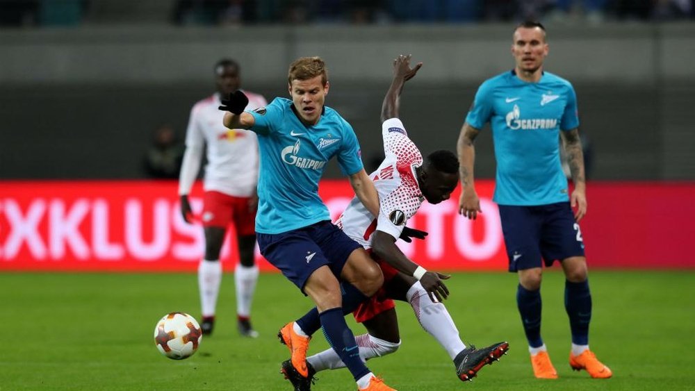 Kokorin picked up an injury against Leipzig. GOAL