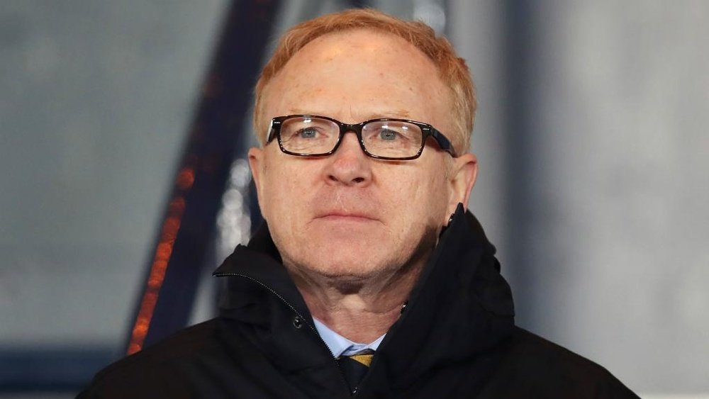 Alex McLeish blamed nerves for his team's performance. GOAL
