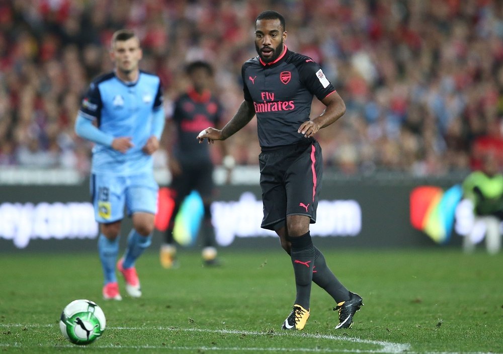 Alexandre Lacazette, Sydney FC - Arsenal. GOAL