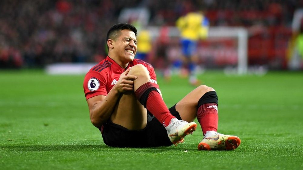 Sanchez is the latest injury to Solskjaer's squad. GOAL