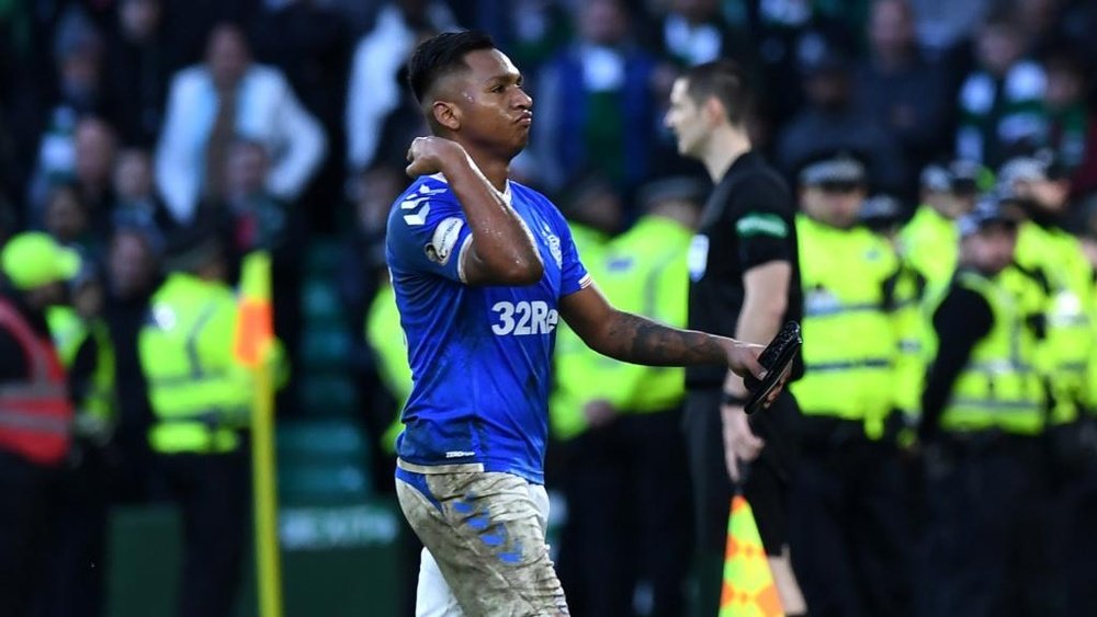 Rangers claim Alfredo Morelos is treated unfairly by the officials in Scotland. GOAL