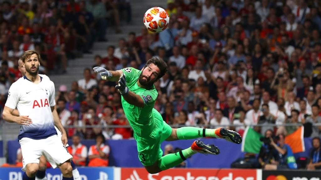Alisson's price tag doesn't seem like much anymore. GOAL