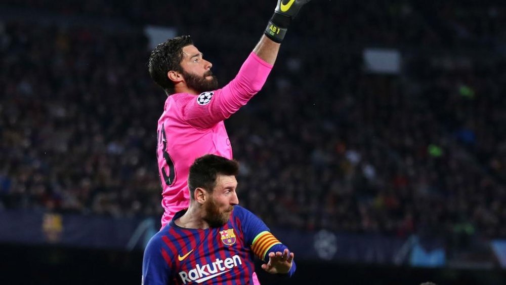 Alisson hoping to come out on top against Messi once more