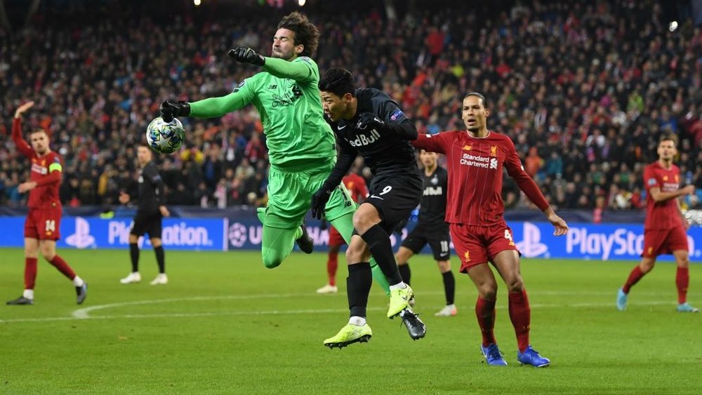 Alisson lays down Liverpool challenge after first back-to-back clean sheets since September