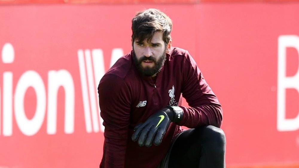 Alisson will wear the number one jersey next season. GOAL