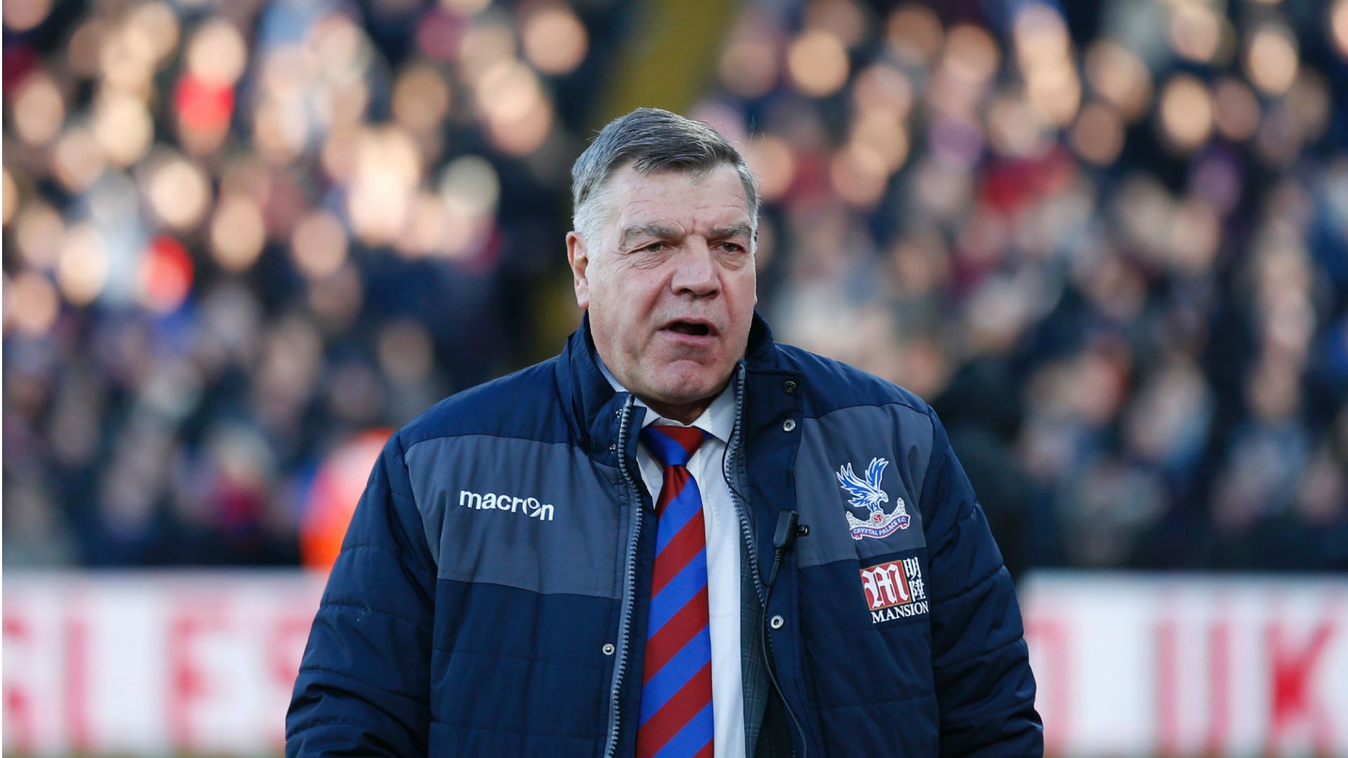 Sam Allardyce on Saturday. Goal