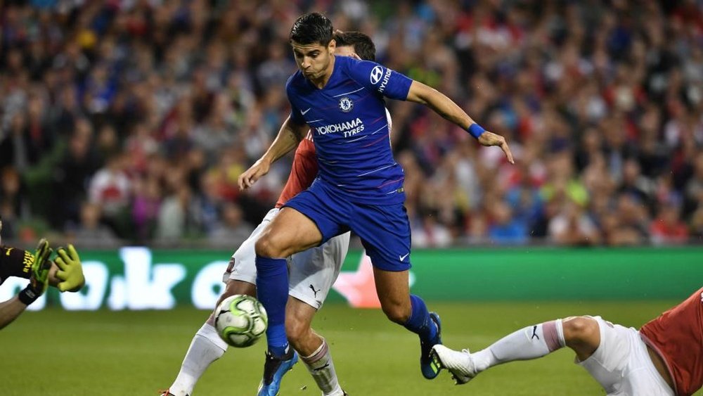 Morata passed up the chance of the number nine shirt. GOAL