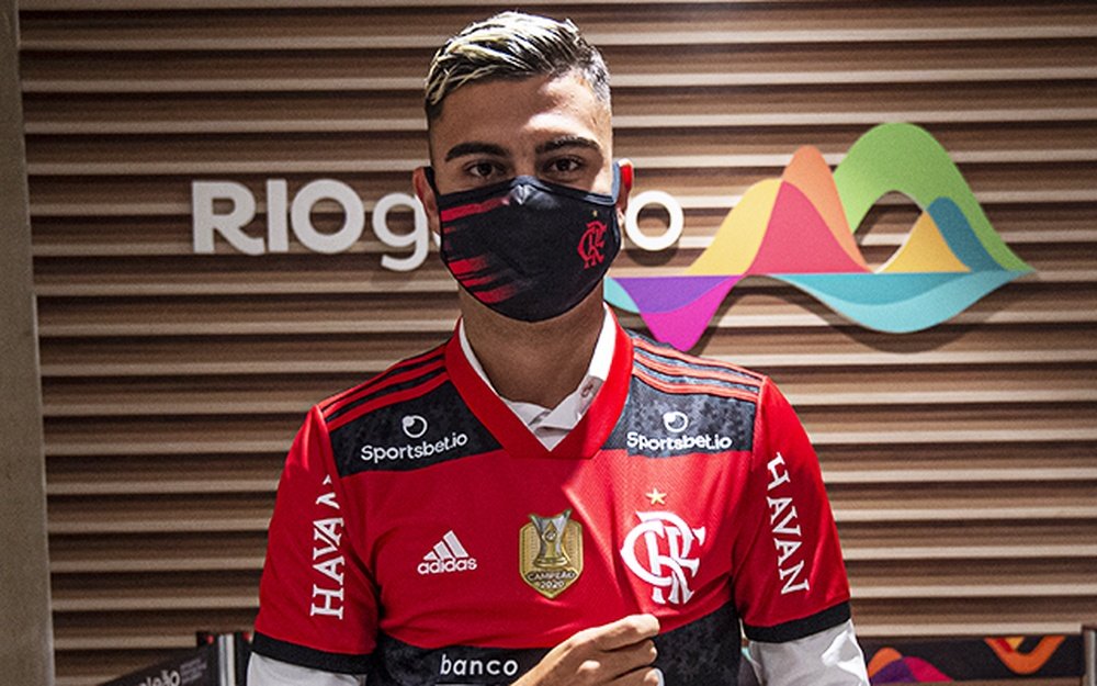 Andreas Pereira coloca Flamengo como maior da América e mira parceria com Arrascaeta