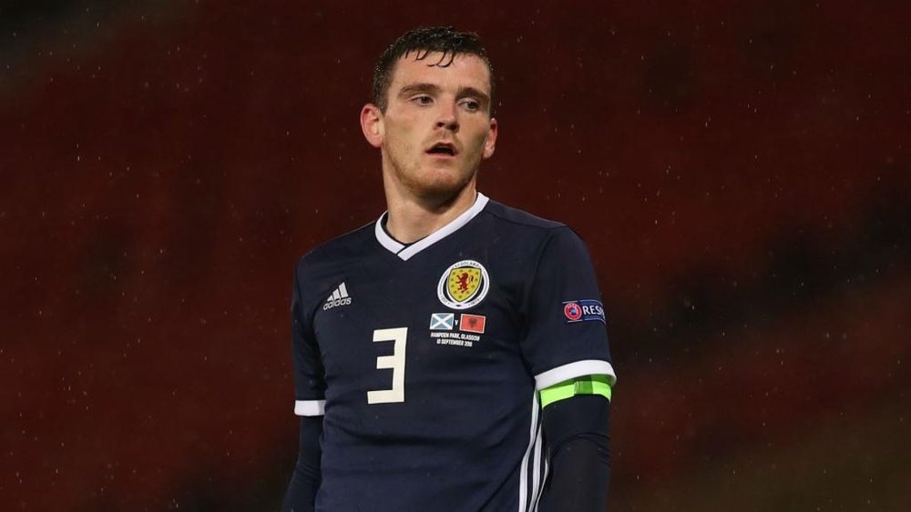 Robertson was appointed Scotland captain last month. GOAL