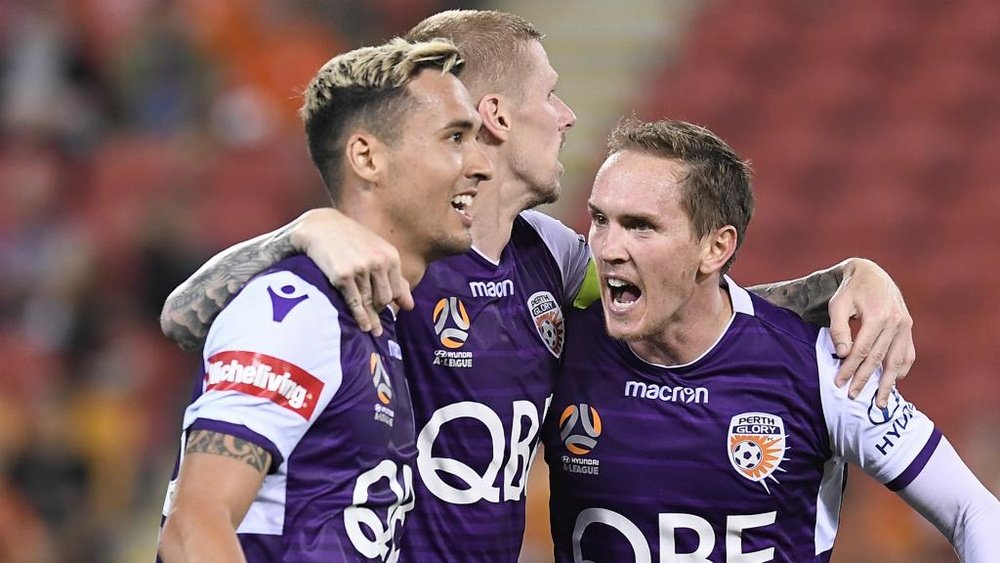 Perth fought back to claim top spot. GOAL