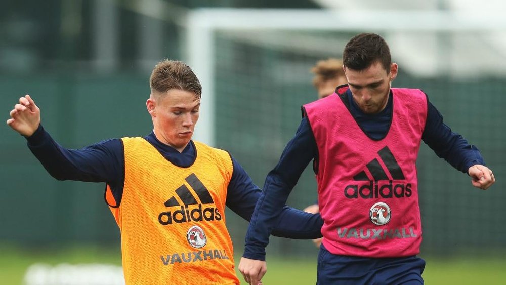 Robertson relishing Old Trafford battle with 'excellent' compatriot McTominay. Goal