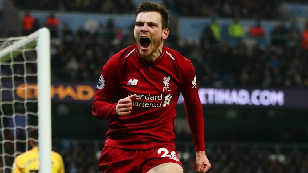 Andy Robertson admits he found it tough when he was struggling to play. GOAL