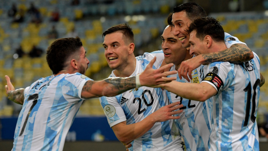Argentina and Messi end Copa America drought with narrow victory over Brazil