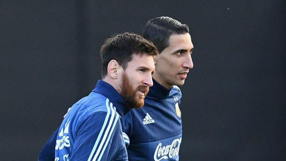 Messi made Argentina squad cry with Copa America speech - Di Maria. GOAL