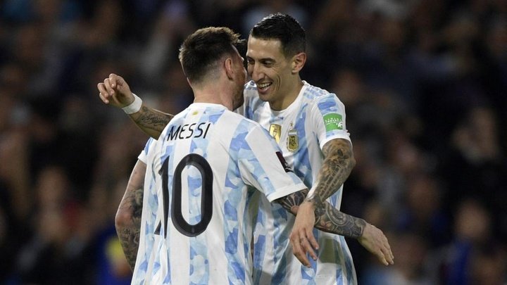 Messi is the only one guaranteed a place – Di Maria not taking World Cup spot for granted. AFP