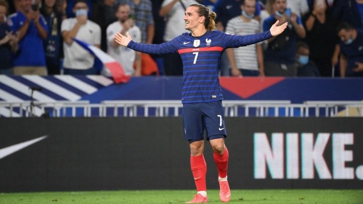 Deschamps 'not worried' about Griezmann as France gear up for Nations League Finals