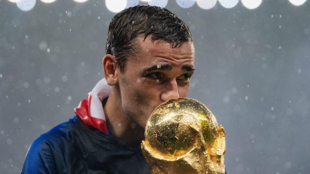 Griezmann won the 2018 World Cup with France. GOAL