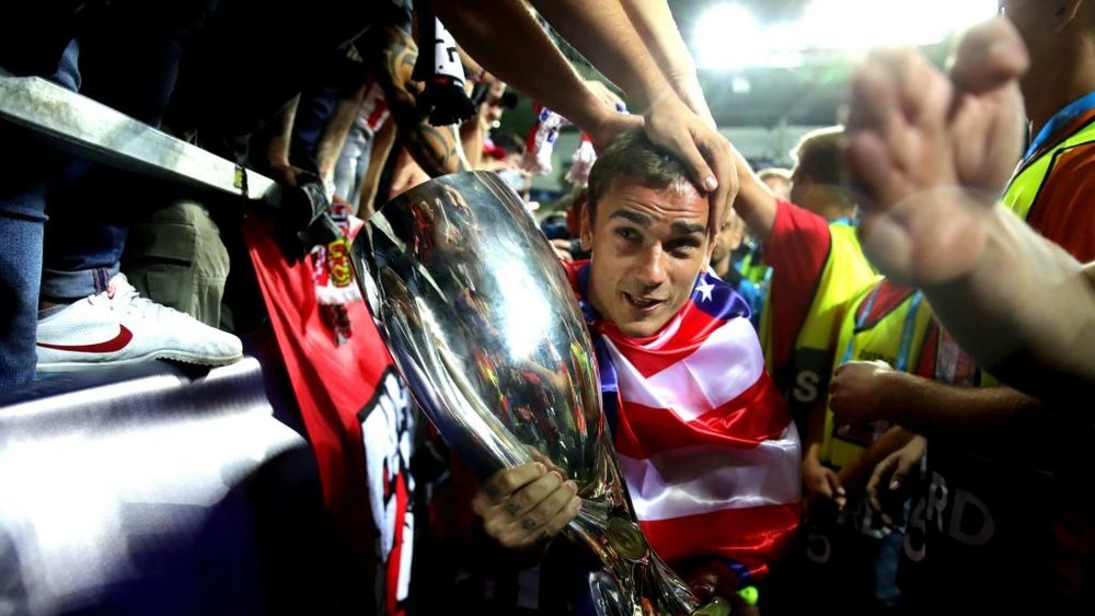 Griezmann: Super Cup triumph justifies staying at Atletico. Goal