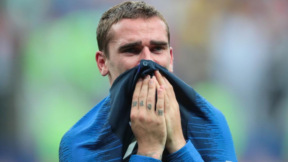 Griezmann, France's next centurion. GOAL