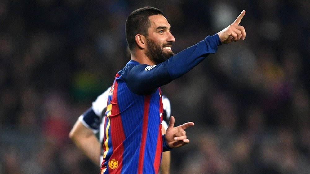 Arda Turan scored a hat-trick in the Copa del Rey against Hercules. Goal