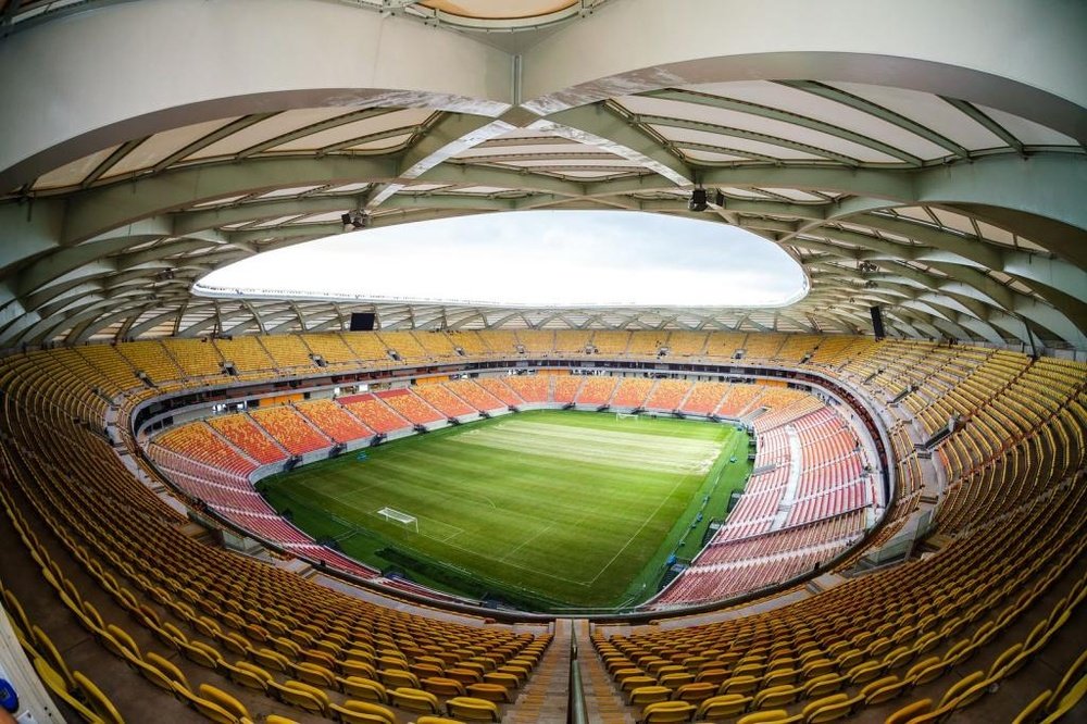 Vacinados contra Covid-19 podem concorrer a três mil ingressos para Brasil x Uruguai em Manaus. GOAL