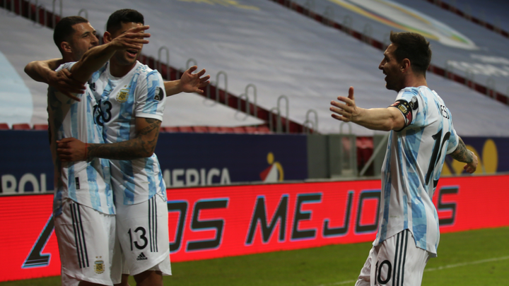 Scaloni hails Argentina's 'extra rage' after Uruguay win