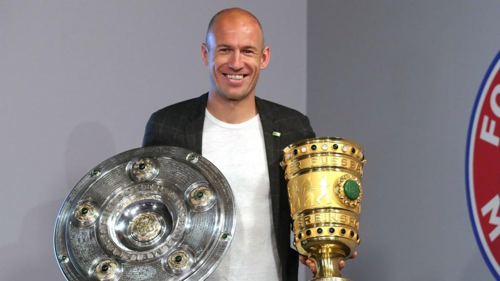 Arjen Robben had a spectacular time at the Bavarian giants. GOAL