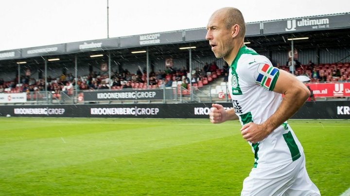 Dix-huit ans après Robben marque de nouveau avec Groningue