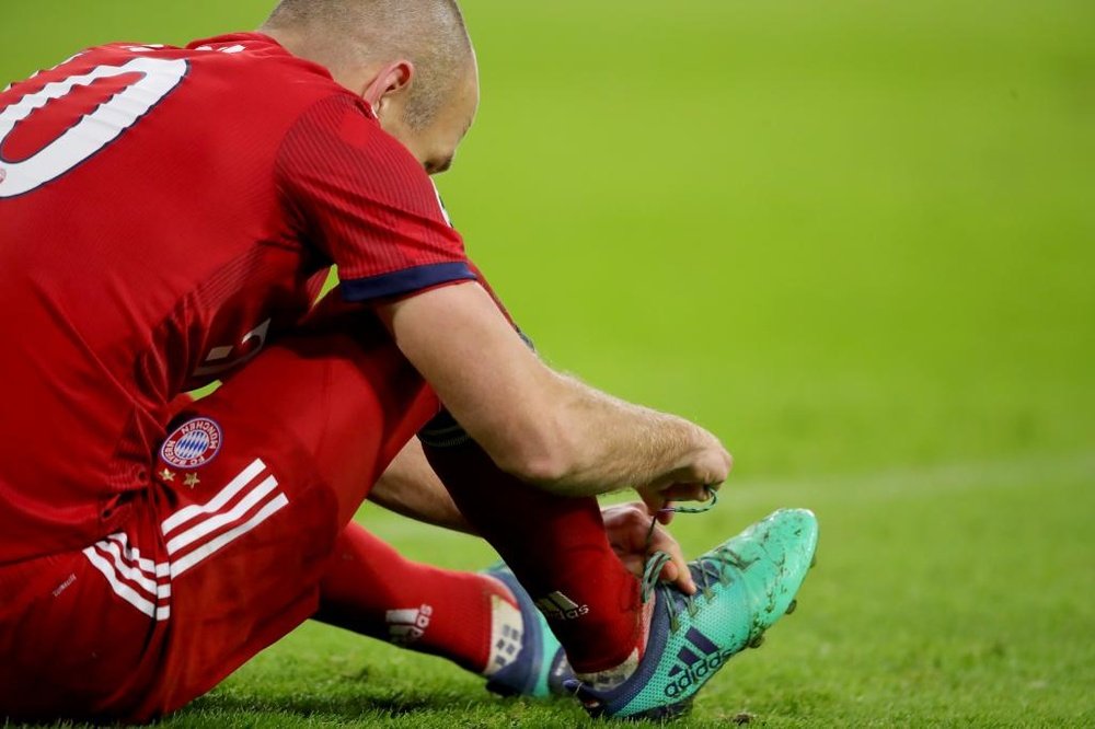 Robben falou sobre a lesão e admitiu não saber o que é. Goal