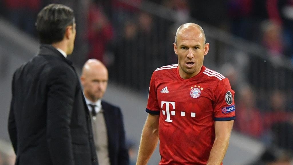 Robben calm amid Bayern struggles