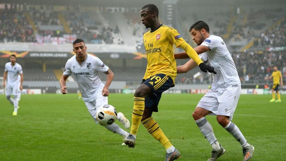 Arsenal tenu en échec par le Vitoria Guimaraes. AFP