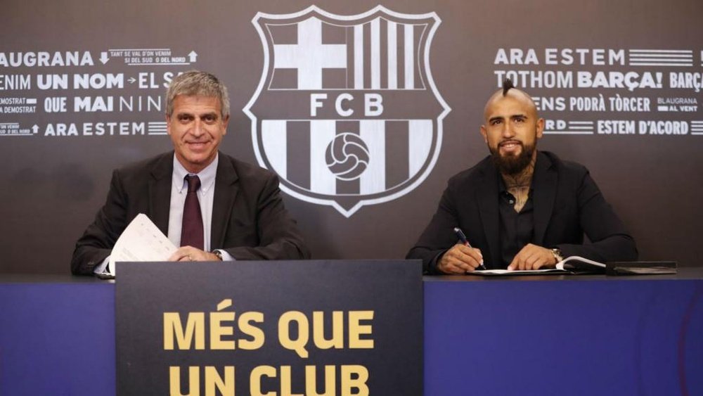 Arturo Vidal is looking forward to starting his Barcelona career. GOAL