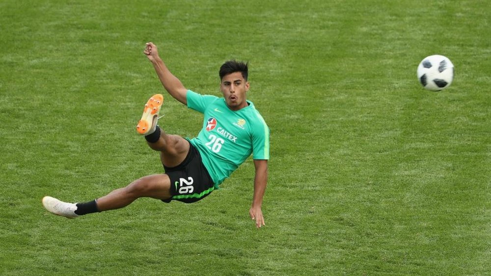 Australia have faith in Arzani. GOAL