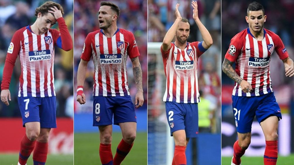 A mass exodus in Atletico Madrid. GOAL