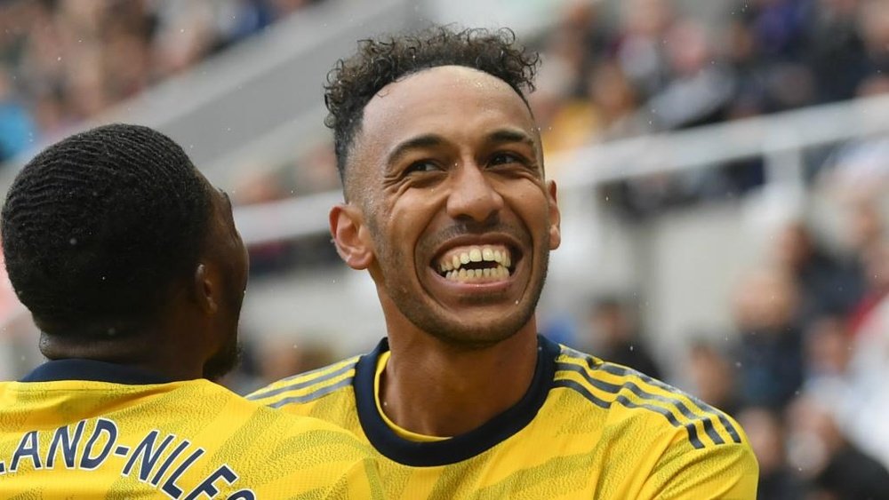 Aubameyang eyes another Golden Boot after strike sinks Newcastle. GOAL