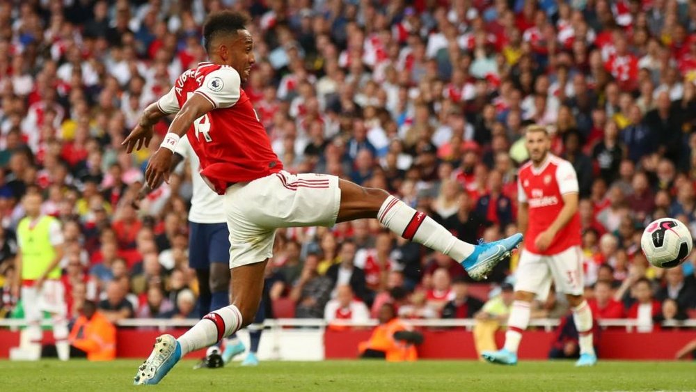 Aubameyang reckons Arsenal deserved to win the North London derby. GOAL