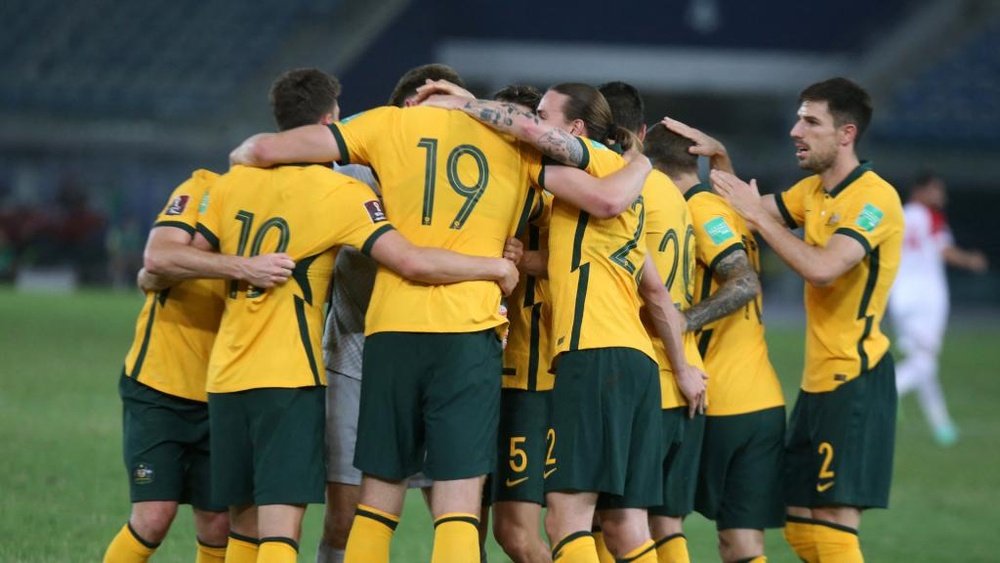 Australia were victorious against Jordan. GOAL