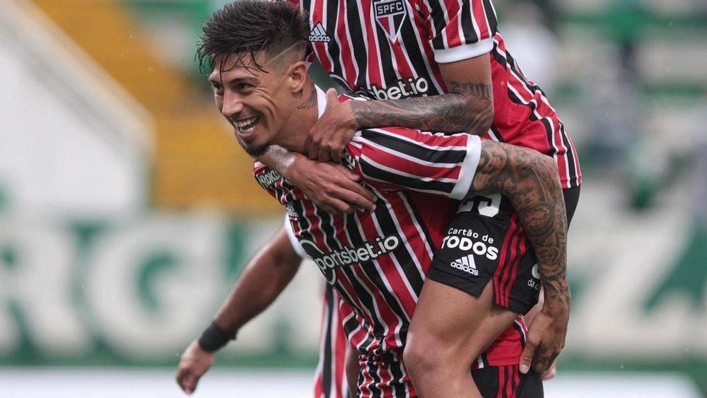 Rigoni, os gols pelo São Paulo e marcas na carreira. GOAL