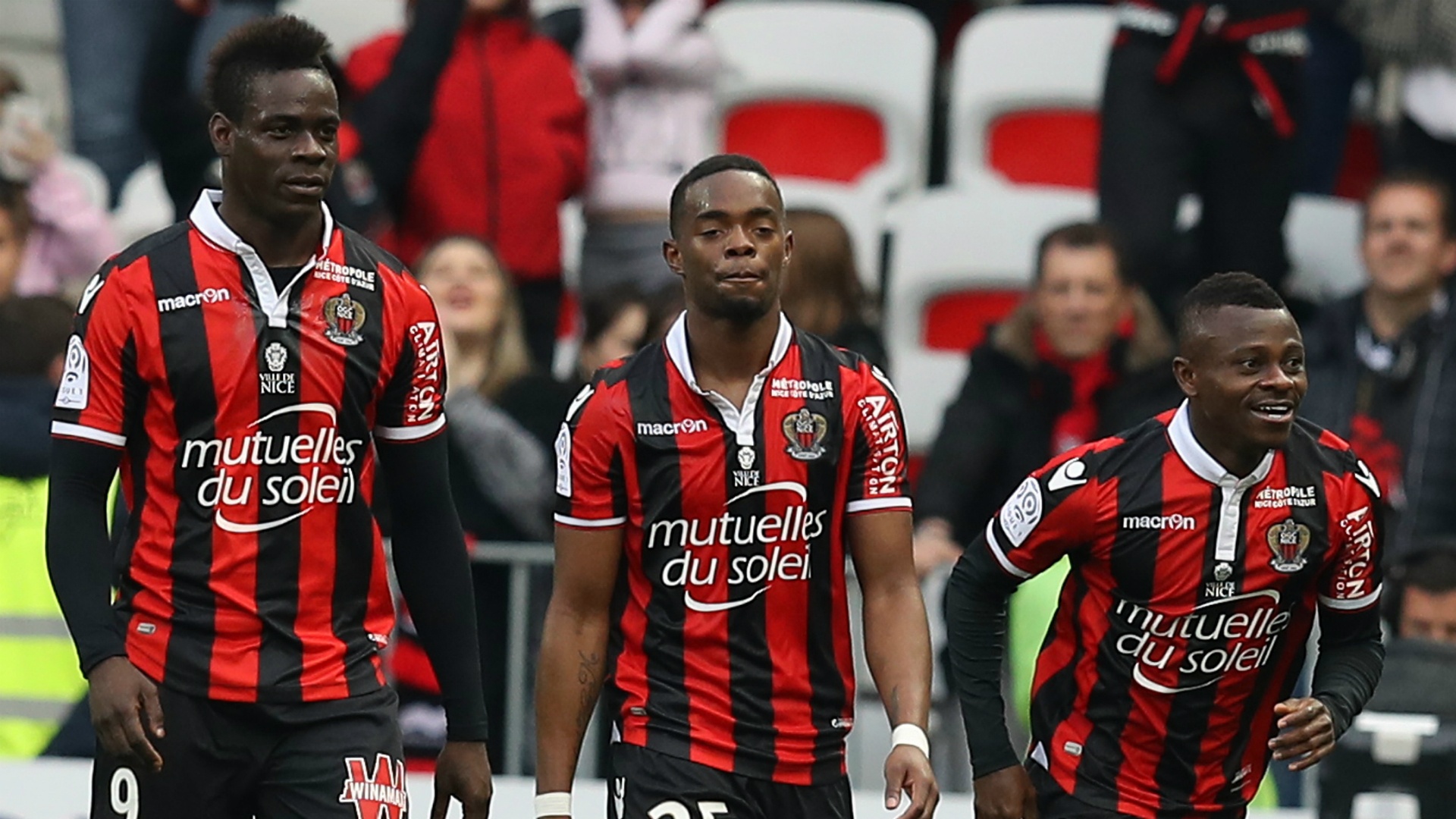 Balotelli on target as Nice return to top of Ligue 1 table